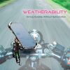 TAKEWAY Clampod HAWK1-PH05 Phone Mounts Holder, Motorcycle and Various Vehicles Handlebar Clamp Base, Adjustable, Stable, Double Socket Arm