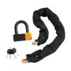 VEVOR Bike Chain Lock 3.28FT Heavy Duty Bike Lock Anti-Theft Bicycle Chain Lock 14mm Thicker Bicycle Lock Chain with 4 Keys for E-Bike, Motorcycle