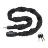 VEVOR Bike Chain Lock 47.24FT Heavy Duty Bike Lock Anti-Theft Bicycle Chain Lock 8mm Thicker Bicycle Lock Chain with 4 Keys for E-Bike, Motorcycle