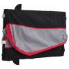 Bike Trailer Black and Red 99.2 lb Iron