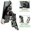 TAKEWAY Clampod HAWK1-PH05 Phone Mounts Holder, Motorcycle and Various Vehicles Handlebar Clamp Base, Adjustable, Stable, Double Socket Arm