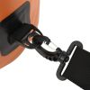 Dry Bag with Zipper Orange 5.3 gal PVC