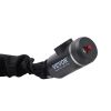 VEVOR Bike Chain Lock 2.79 Ft Combination Bicycle Chain Lock with 2 Keys 8mm