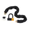 VEVOR Bike Chain Lock 3.28FT Heavy Duty Bike Lock Anti-Theft Bicycle Chain Lock 14mm Thicker Bicycle Lock Chain with 4 Keys for E-Bike, Motorcycle