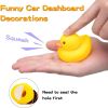 Rubber Yellow Duck Car Ornaments Cool Duck Car Ornaments Cool Duck