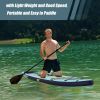 inflatable paddle board 10'6 including sup paddle, paddleboard backpack, pump, leash
