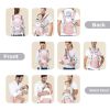 Baby Carrier with Hip Seat, Multi-Functional 9 in 1 Baby Carrier
