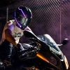 Motorcycle Helmet Lighted Strip Night Riding Helmet Light Strip LED Warning Lights