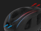 Cycling sports smart Bluetooth helmet. (Voice + remote control dual mode operating system, WIFI + APP, 1080 FHD sports camera