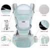 Baby Carrier with Hip Seat, Multi-Functional 9 in 1 Baby Carrier