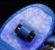 Kids LED USB Rechargeable Single Wheels Skates Shoes