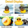 Rubber Yellow Duck Car Ornaments Cool Duck Car Ornaments Cool Duck