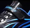 Kids LED USB Rechargeable Single Wheels Skates Shoes